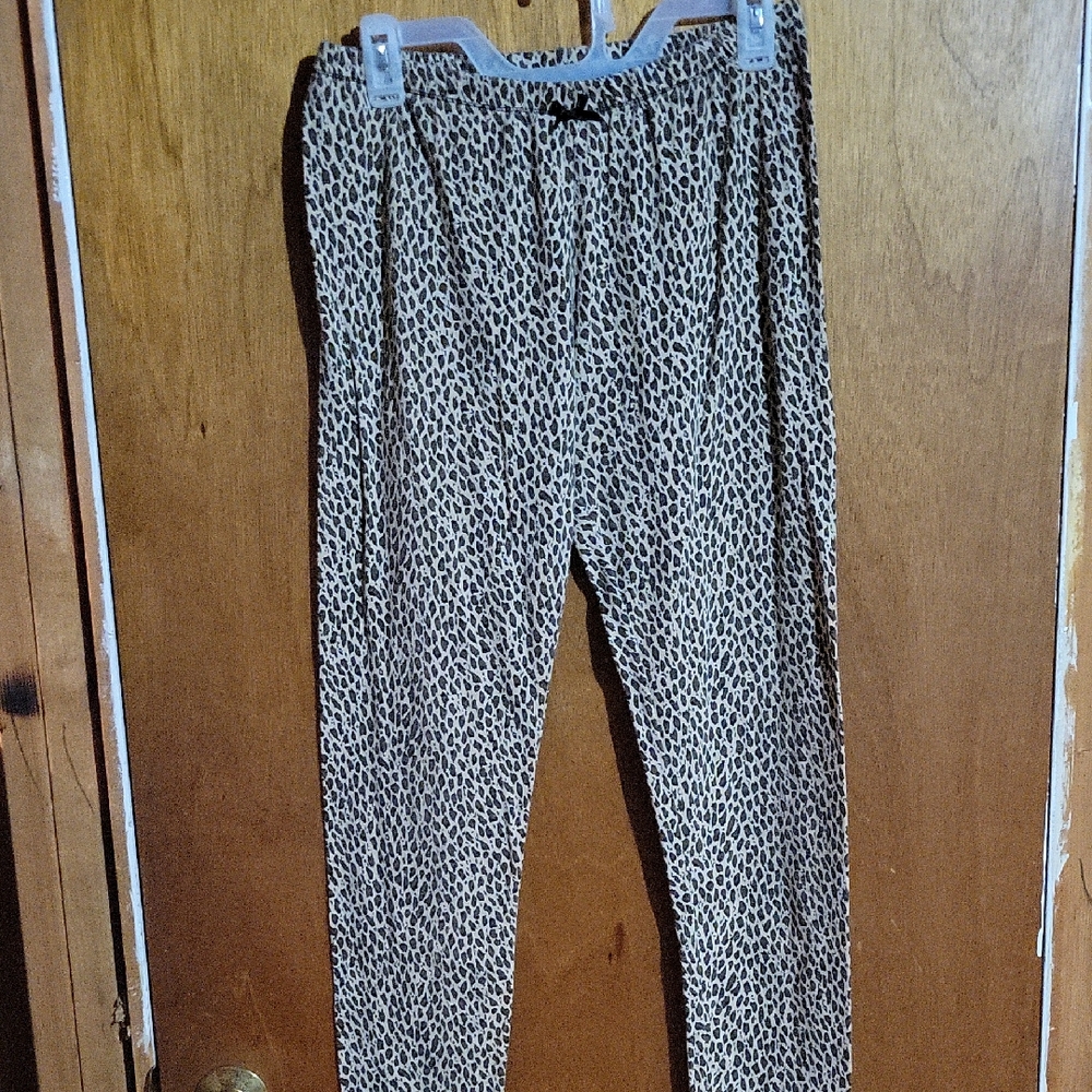 Leopard Print Pants